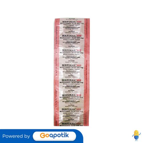 MEFINAL 500 MG STRIP 10 KAPLET