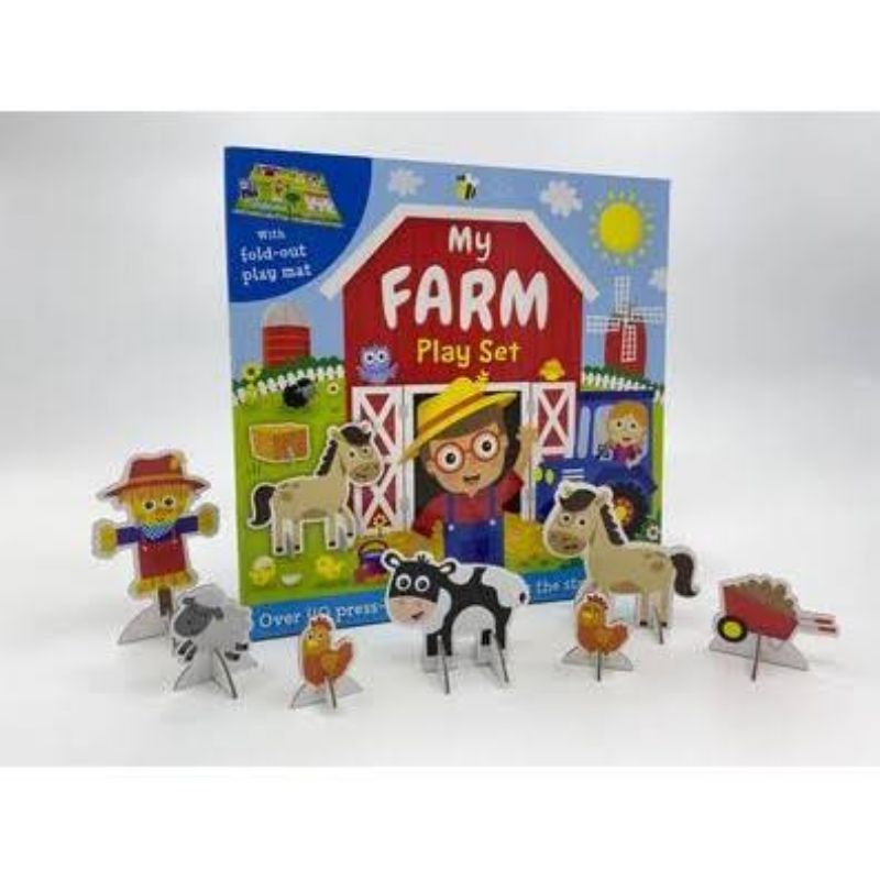 my farm play set book set (igloo books)