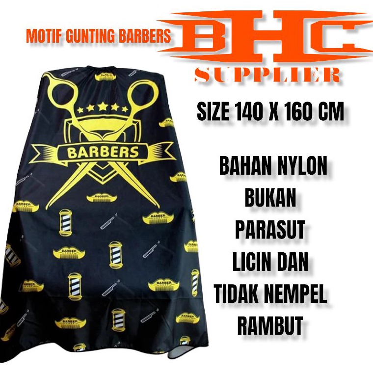 TERMURAH KAIN PANGKAS RAMBUT KIP BARBER SHOP CAPE CAPES JUBAH CUKUR BARBERSHOP