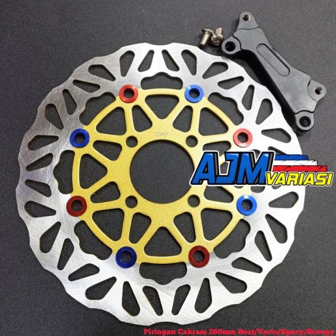 Piringan Cakram 260Mm Disc Beat Esp Fi Scoopy Vario 110 Beat