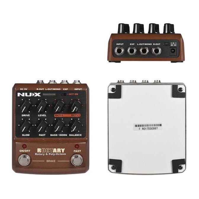 Nux Roctary Simulator & Polyphonic Octave Pedal