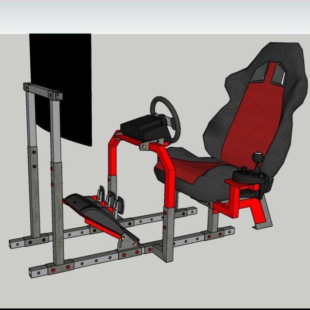 Game Seat Diy Racing Simulator - Bisa Custom Terjamin