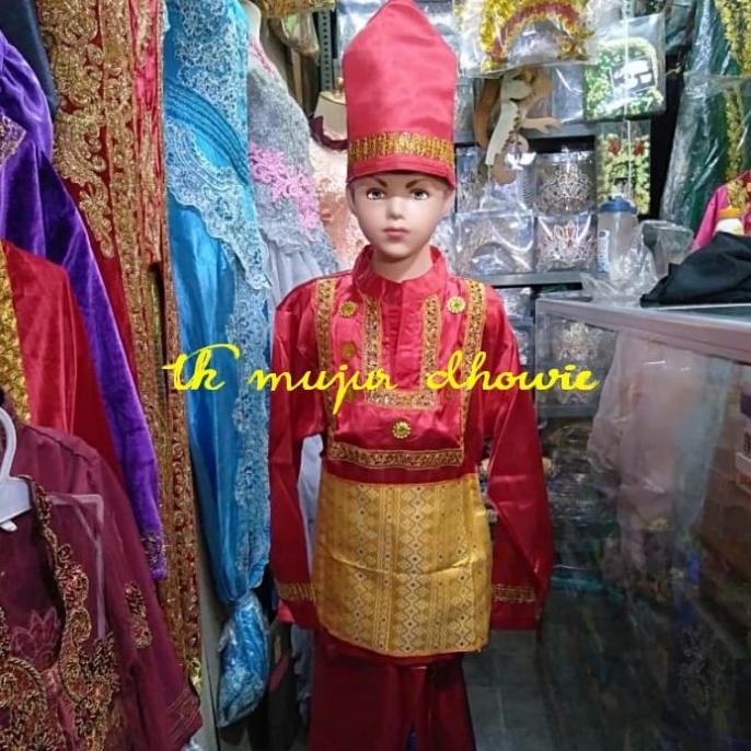 baju adat anak melayu banjarmasin xl