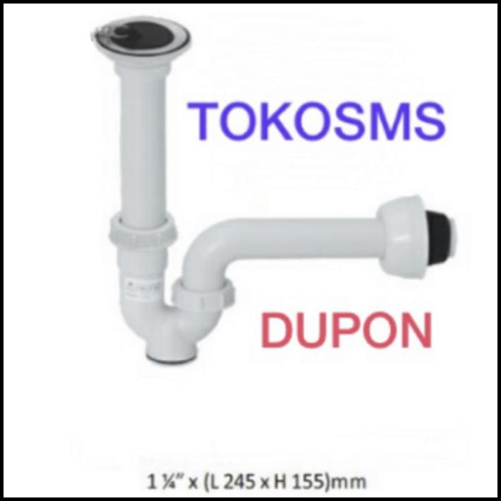 Terlaris Sifon Angsa Dupon P4163-P1 Afur Wastafel Plastik Washtafel