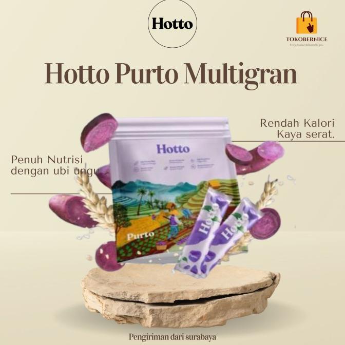 

Hotto Purto Multigrain with Purple Potato Pouch @16 Sachet