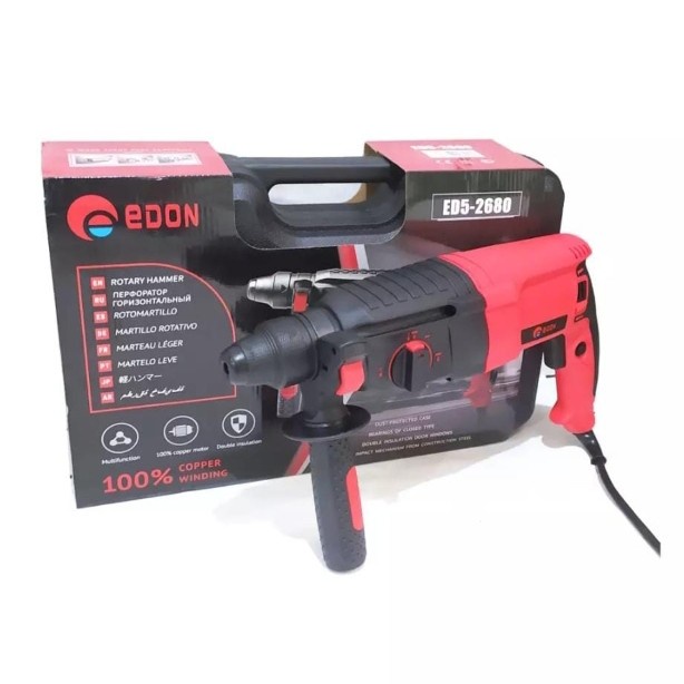 Mesin Bor Hammer Edon Ed-2680 Mesin Bor Beton Bobok Tembok