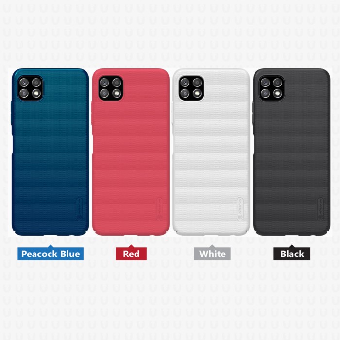 Terlaris Hard Case Samsung Galaxy A22 5G / A22 4G Nillkin Frosted Casing