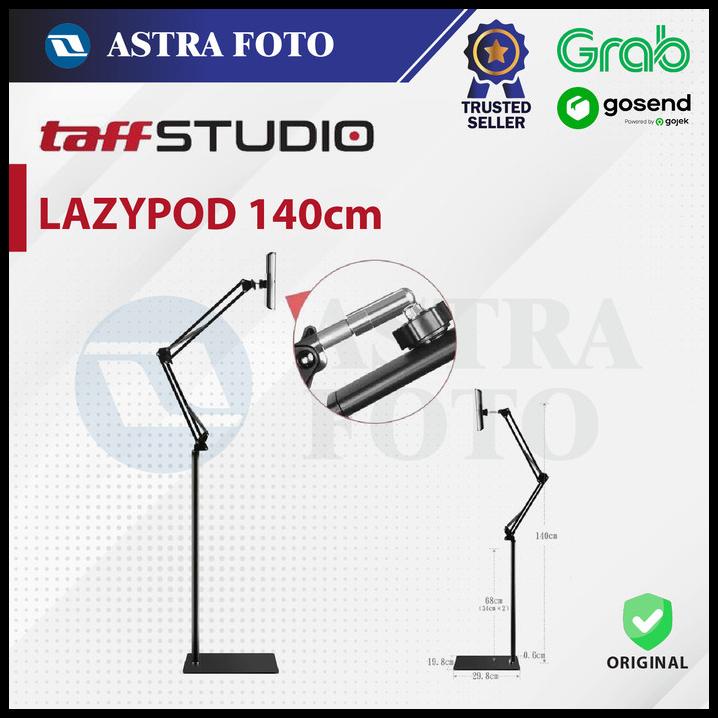 Terlaris Taffstudio Lazypod Smartphone Tablet Stand Hp 140Cm - Standing Arm