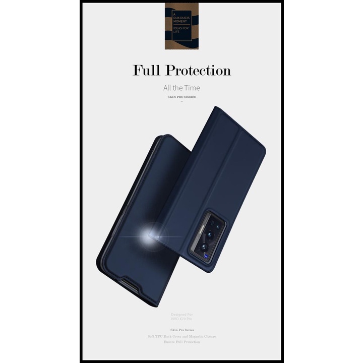 Terlaris Dux Ducis Skin Pro Flip Cover Case Vivo X70 Pro