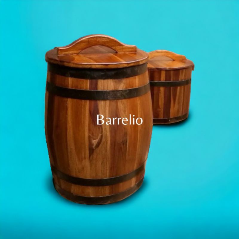 Gentong kayu - kamar mandi