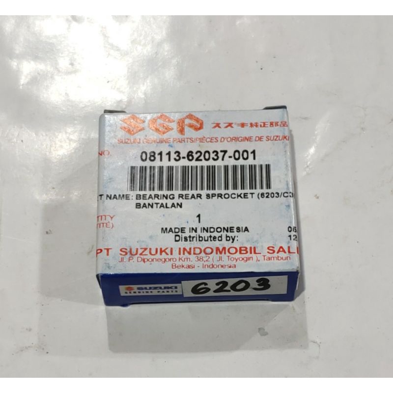bearing laher suzuki 6203 original SGP