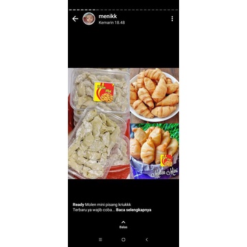 

molen Frozen isi pisang