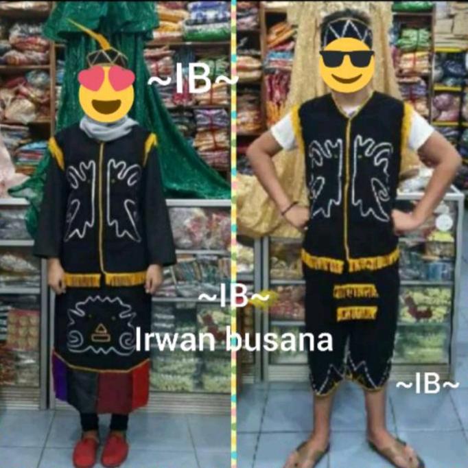 Baju adat kalimantan // baju dayak SMA // dewasa