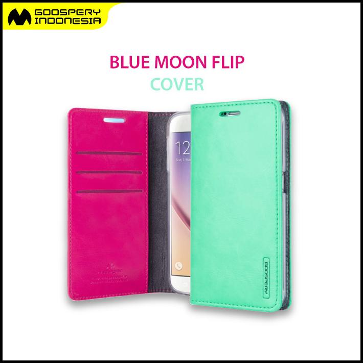 Terlaris Goospery Samsung A50 /A50S /A30S Blue Moon Flip Case