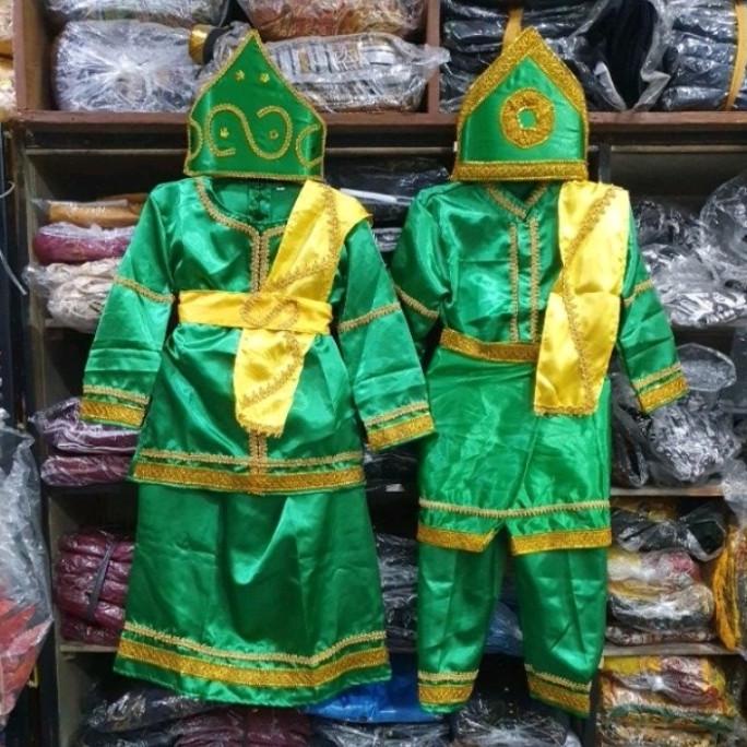 Pakaian Adat Riau Anak TK SD // Pakaian Adat Melayu Anak