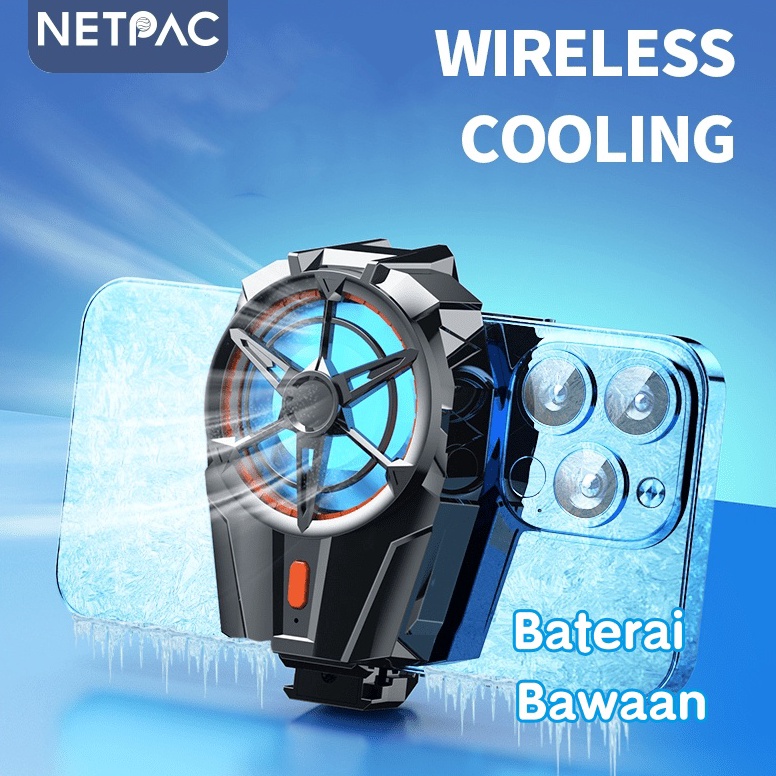 Menarik!.. Netpac Fancooler Cooler HP X52 wireless freedom Gaming Radiator Pendingin Hp cepat Coolin