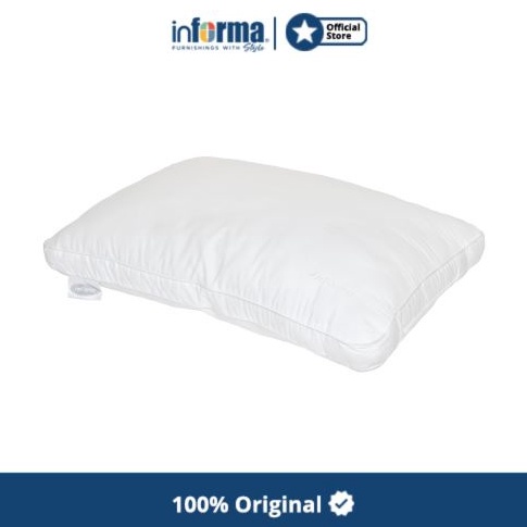 SIAP KIRIM. Informa - Informa 50X70 Cm Set 2 Pcs Bantal - Putih Pillow Bantal Tidur Kasur Perlengkap