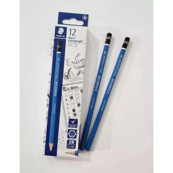 

➪ Pensil staedtler 2B ORIGINAL (1 Lusin) TERMURAH 55