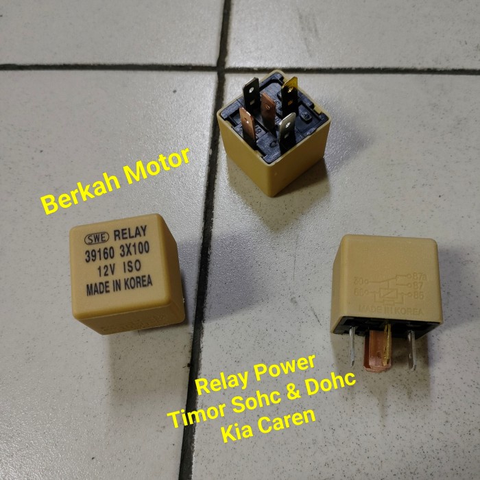 Best Seller Relay Power Kaki 5 Timor Sohc Dohc Kia Caren Oem