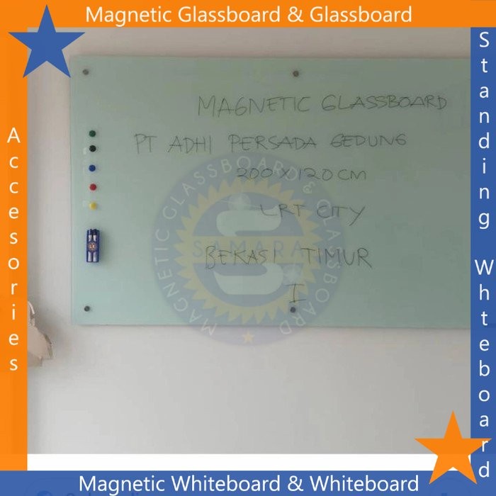

Ghapus Magnetic Glassboard/Magnetic Glassboard Eraser/Strong Magnet