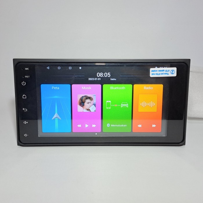 Terlaris Head Unit Android 7 Inch Dhd Untuk Sigra Calya Avanza Innova Soket Pnp