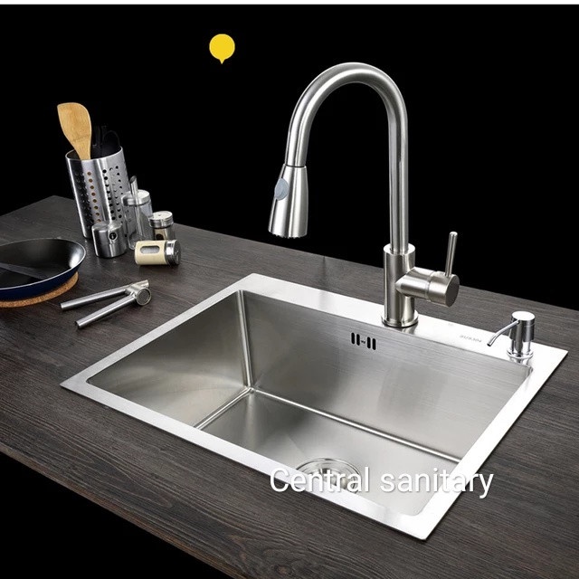 Kitchen Sink Stainless/Bak Cuci Piring Stainles Kotak Minimalis