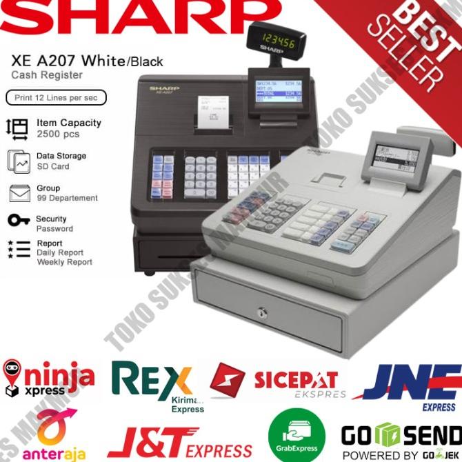CASH REGISTER SHARP XE A-207