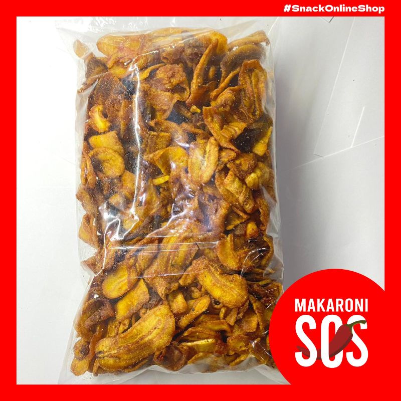 

Forcysn Keripik Pisang Manis Kemasan 500Gr