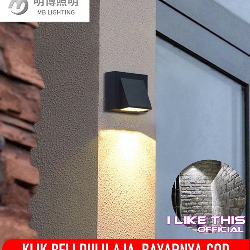 Bz Taffled Lampu Tiang Dinding Pagar Teras Minimalis Lampu Dekorasi ✴ ✢