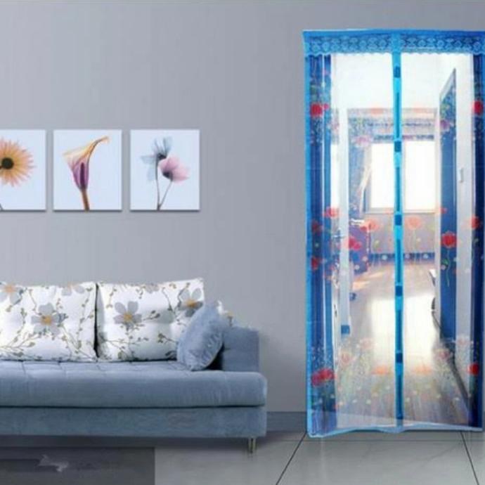 Promo Tirai Magnet Anti Nyamuk Gorden Tirai Pintu Kamar