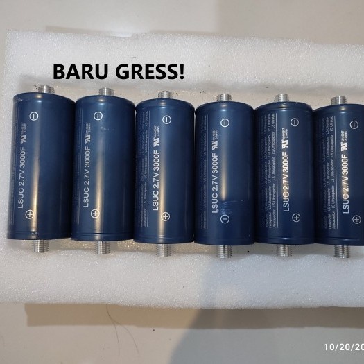 NEW SUPER CAPACITOR 2.7V 3000F ULTRA KAPASITOR ORIGINAL REAL CAPASITOR