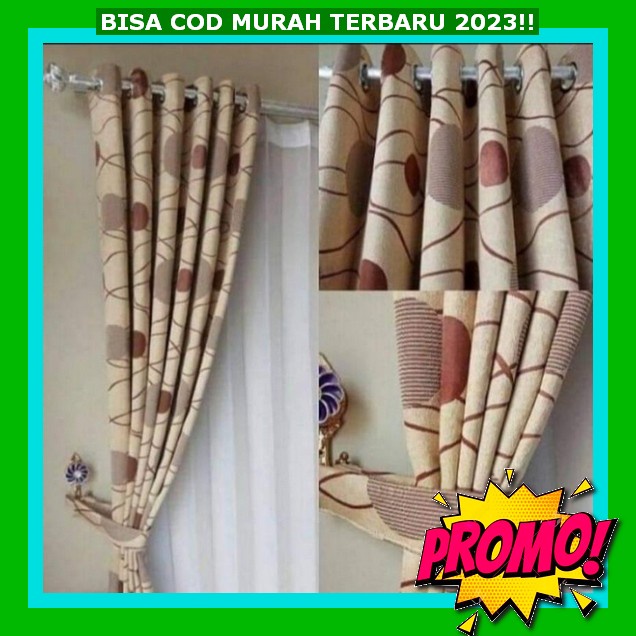 Hordeng Jendala Aesthetic Grden Polosan Hprden Motif Terbaru 2023 Korden Jendela Minimalis Gordeng K