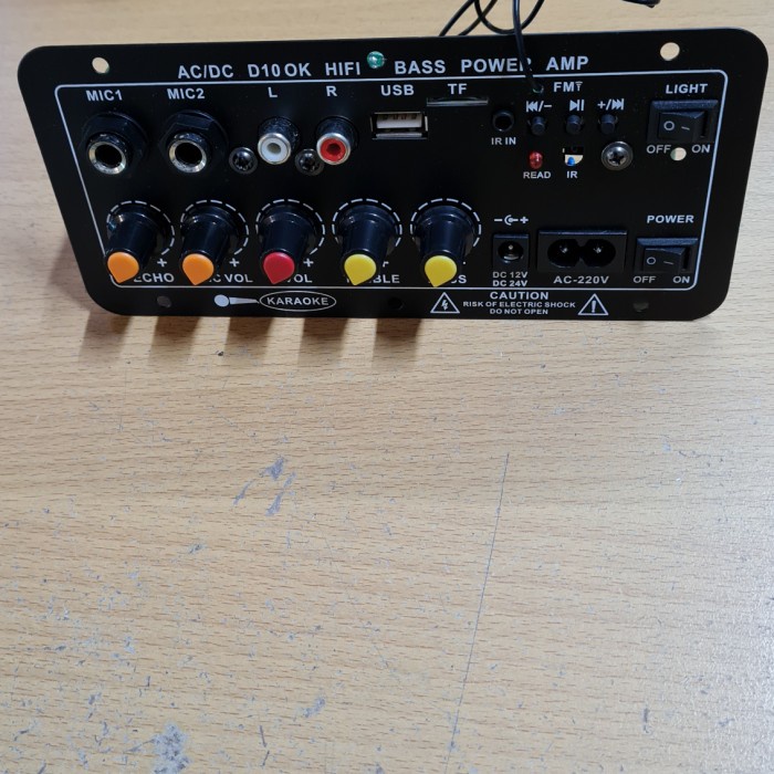 KIT AMPLIFIER CLAS D KAROEKE .MP3 BT STEREO 200 W