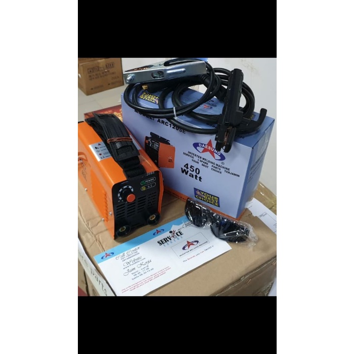 Mesin Las Inverter Daesung 120Se 450Watt Korea Technology