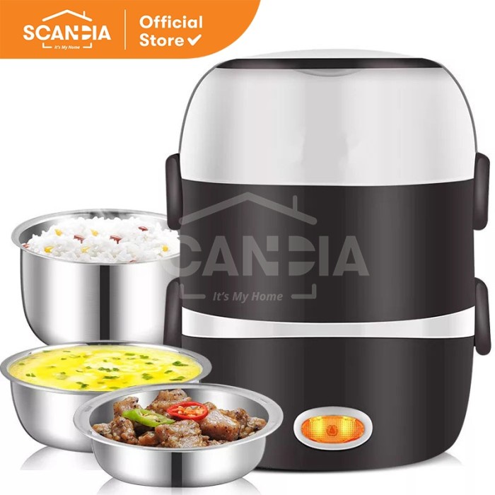 SCANDIA PEMANAS MAKANAN ELECTRIC PORTABLE LUNCH BOX