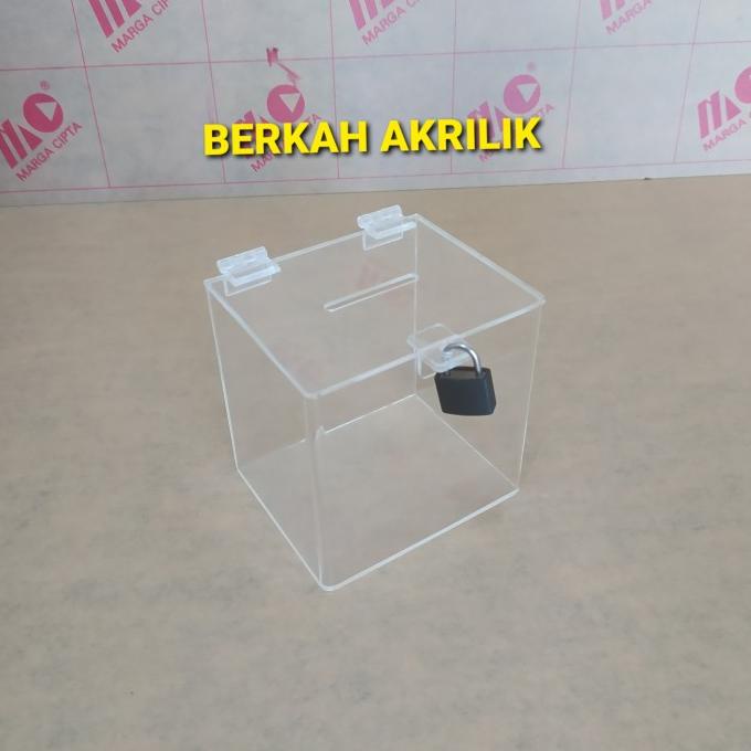 

Terbaru Akrilik/Acrylic Kotak Saran/Kotak Amal