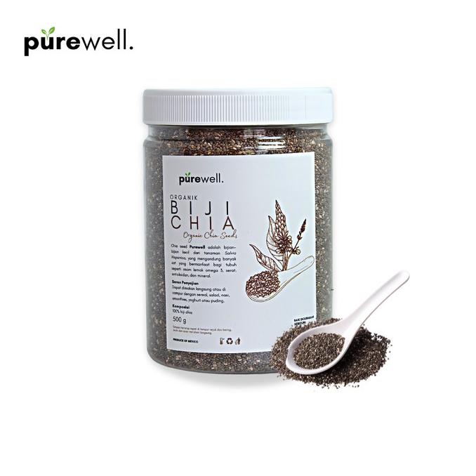 

Purewell Biji Chia Organik / Organic Chia Seed