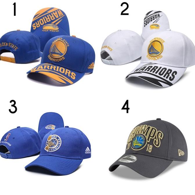 TOPI LENGKUNG CAP BASKET IMPORT GOLDEN STATE WARRIORS COLLECTION