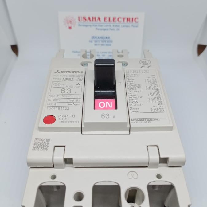 Mccb 63A Mitsubishi Original