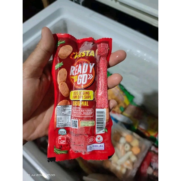

fiesta Ready to go sosis singles sapi dan ayam