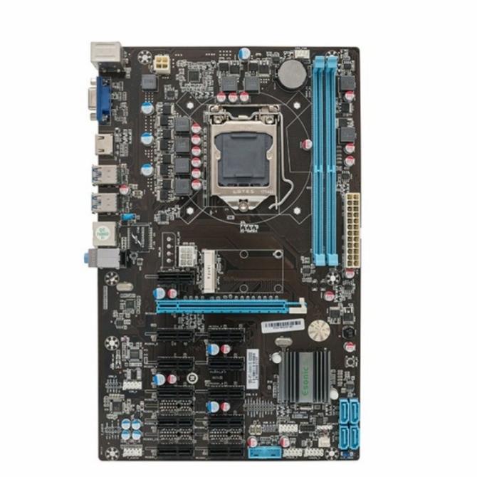 MOTHERBOARD QWERTY B250 BTC 12 X PCI-E MINING BITCOIN MINER