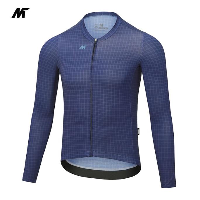 Jersey Men MYSENLAN Bona M20321 Blue Long Sleeve