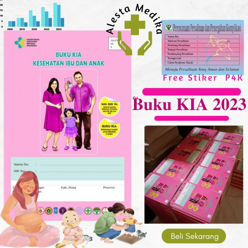 

BUKU KIA 2023 (UPDATE JUNI 2023) + GRATIS STIKER P4K/BUKU KIA TERBARU