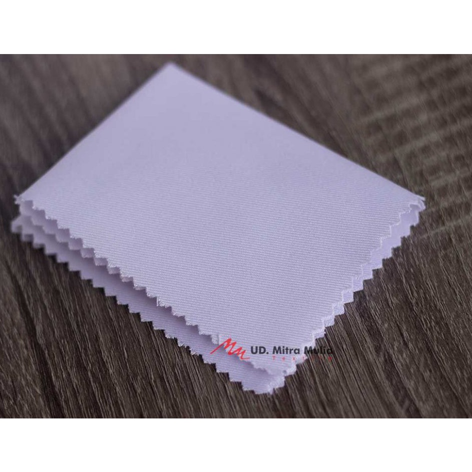 RWFL7774 DiSkon   Kain Japan Drill Istex, Bahan Seragam, Kode 001 Warna Putih