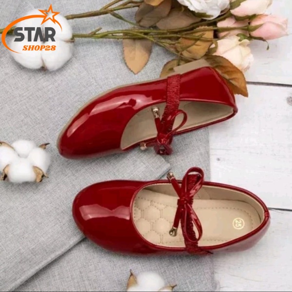 sepatu flatshoes anak perempuan dan dewasa / sepatu sekolah anak sd cewek / sepatu balet anak wanita
