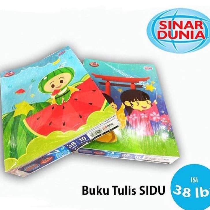 

⚡COD⚡ BUKU TULIS SIDU 38 LEMBAR 10 BUKU