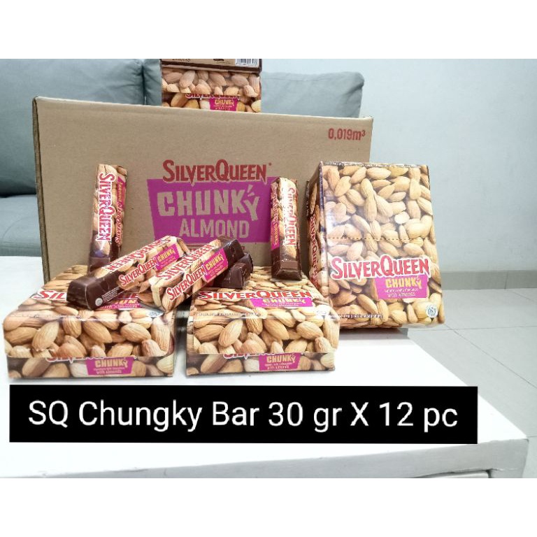 

Kirim sekarang Silverqueen Chungky Bar 30 Gr Almond X 12 (Isi 12 Batang Cokelat SQ) I7S