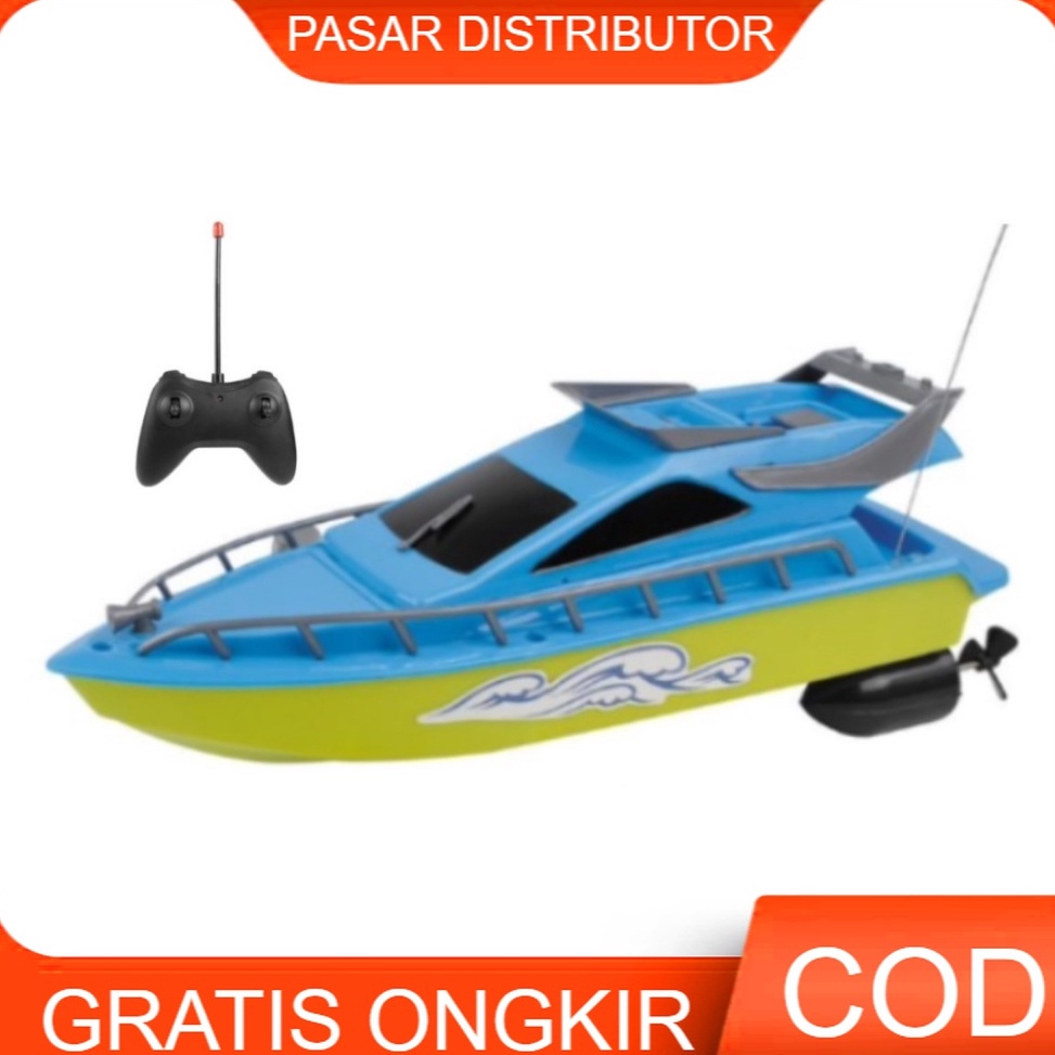 ★★ DPA Mainan Anak RC SPEED BOAT Kapal Remote Control Racing Boat Perahu Air ✼ Serba Murah