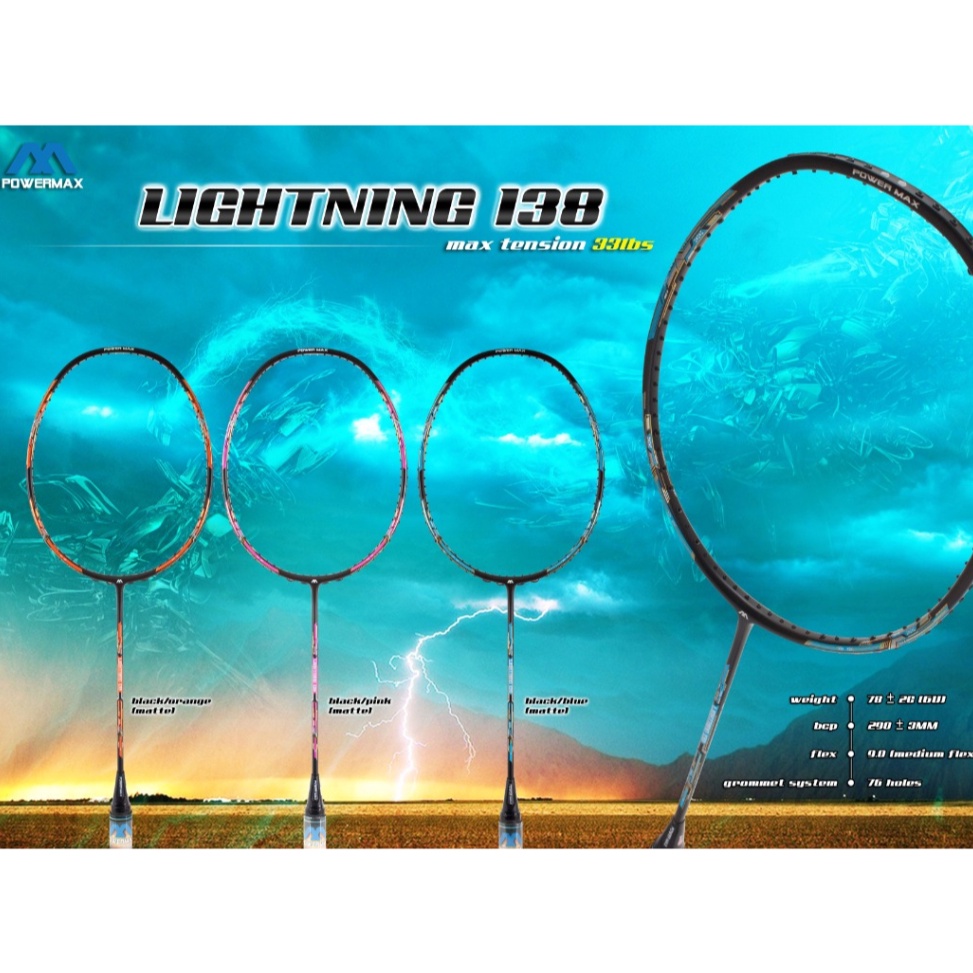 ー Wj RAKET BADMINTON POWERMAX MAX FORCE TIPE 800 M99 M90 IMPORT b Kemasan Baru ★★★.