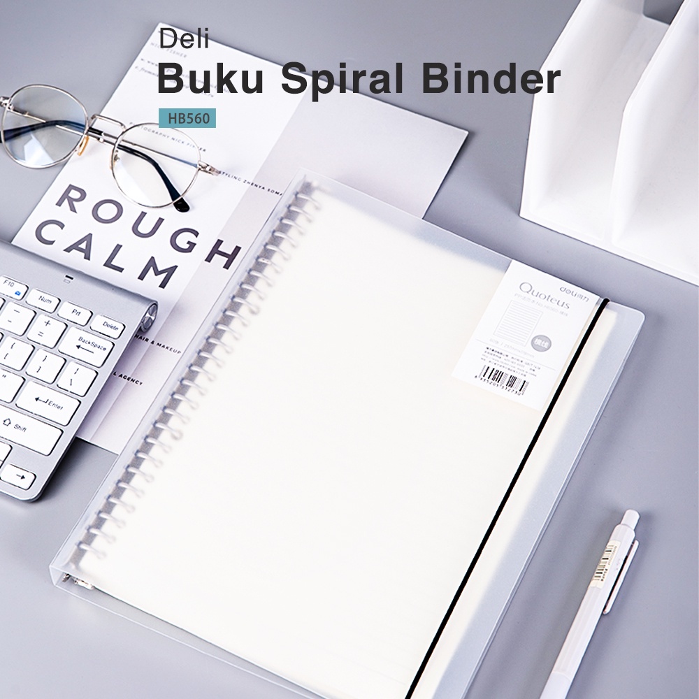 

FYQ DELI LOOSE-LEAF BUKU NOTEBOOK B5 60 LEMBAR HB560 LL8